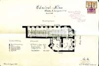 Saalplan des Admiral Kinos, eines der wenigen Programmkinos. © Archiv