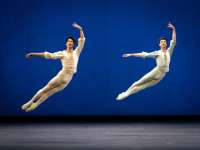 Masayu Kimoto und Trevor Hayden in "Allegro Brillante" von George Balanchine.