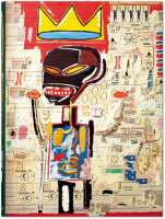 Klein oder groß, jedenfalls ein König, gemalt von Jean Michel Basquiat.. © publicdelivery.org