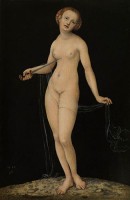 Auch "lucretia" (Lucas Cranach d. Ä:) muss übersiedeln © Gemäldegalerie 