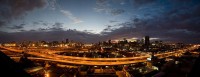 Johannesburg im Sonnenaufgang. © Paul Saad