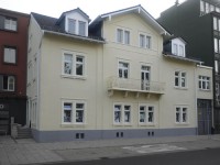 In neuem Glanz: Ernst Ludwig Kirchners Geburtshaus in Aschaffenburg,  Ludwigstraße 19.  © Lutz Hartmann / wiki/ Kirchnerhaus