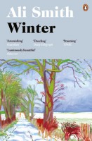 Auch das Coverbild für "Winter" ist in der Originalausgabe nach einem Bild von David Hockney gestaltet. © Penguin Books