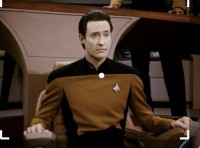 Lt Commander Data, der Androide in der Fernsehserie Star Trek (Raumschiff Enterprise). © Paramount Pictures