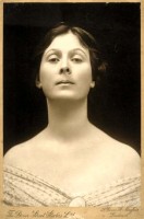 Isadora Duncan um 1909. Quelle: University of California. © gemeinfrei
