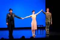 Das Ballett ist ihr Leben: Igor Zapravdin, Maria Yakovleva und Eno Peçi, Mitglieder des Wiener Staatsballetts.