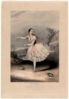 Flora Fabbri als Mazourka in "The Devil to Pay" am Drury Lane Theatre. © Buchillustration / Quelle: New York Public Library