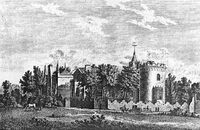 Strawberry Hill House. Hier hatte der Autor Horace Walpole einen Albtraum, der ihn zur ersten gothic Story inspirierte. @ wikipedia. 